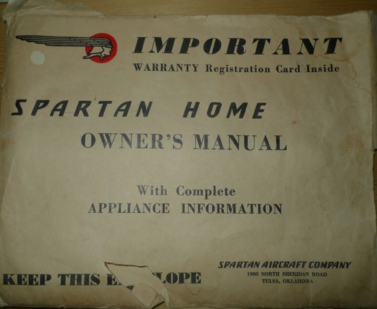 spartan owners manual